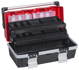  18, PP, rot/schwarz aus Polypropylen, 2 Can