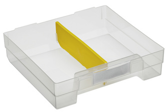 ALLIT Trennsteg für Kleinteilemagazin VarioPlus Extra A3 gelb, aus Kunststoff (