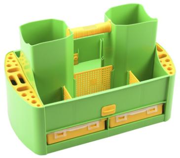 allit Garten-Tragekasten GardenAid >W< 19/62, grün/gelb