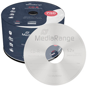 MEDIARANGE CD-R 700MB/80min Cake50