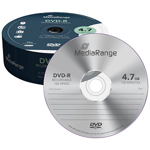 Mediarange DVD-R  25er Spindel 16X