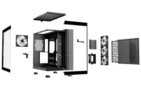 BE QUIET ! Light Base 600 LX black (BGW67)
