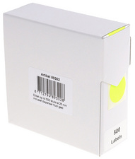 rillprint Markierungspunkte, Durchmesser: 35 mm, neongelb