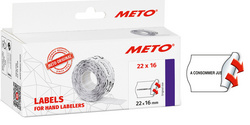 METO Vordruck-Etiketten für Preisauszeichner, 22 x 16 mm