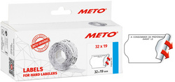 METO Vordruck-Etiketten für Preisauszeichner, 32 x 19 mm