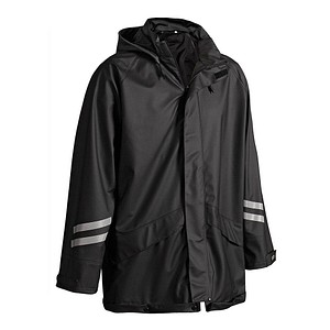 BLAKLÄDER® unisex Regenjacke 4301 schwarz Größe 3XL