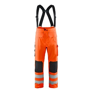 BLAKLÄDER® unisex Warnschutz-Latzhose 1302 orange Größe S