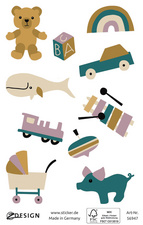 AVERY Zweckform ZDesign Sticker CREATVE "Babyspiel