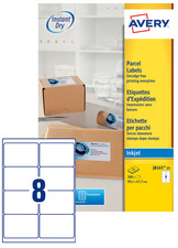 ZWECKFORM AVERY Étiquettes d'expédition blanches, 199,6 x 143,5 mm blanc, bord 