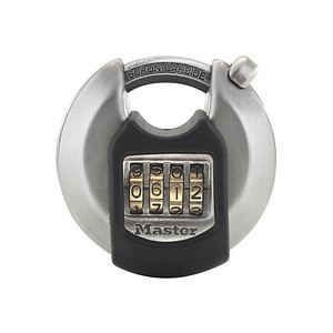 Master Lock® Vorhängeschlösser M40EURD silber