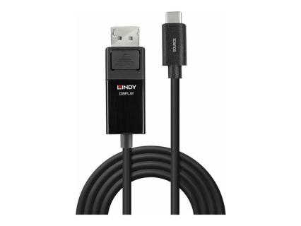LINDY 2m USB Typ C an DP 4K60 Adapterkabel mit HDR