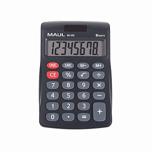 MAUL Tischrechner MJ 450, 8-stellig, schwarz