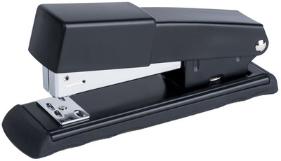 pavo Flachheftgerät METAL, schwarz