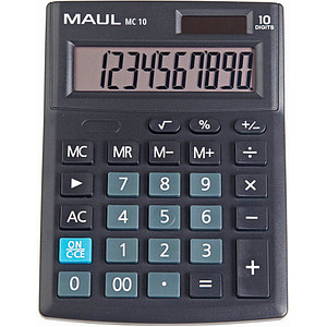 MAUL Tischrechner MC 10, 10-stellig, schwarz