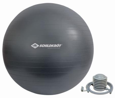 SCHILDKRÖT Gymnastikball, Durchmesser: 750 mm, anthrazit