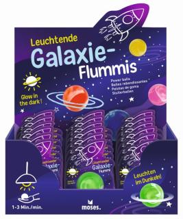 Leuchtender Galaxie-Flummi