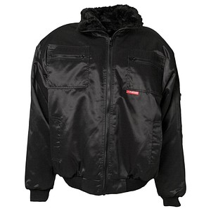 PLANAM® Herren Pilotenjacke GLETSCHER schwarz Größe S