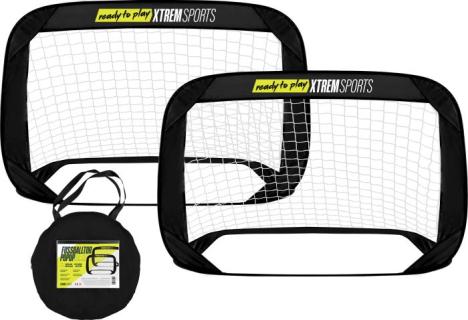 Pop-Up-Fußballtor 2er-Set