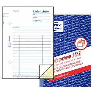 ZWECKFORM Avery 1722