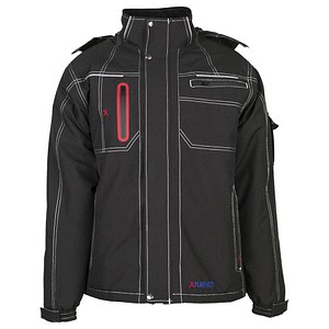 PLANAM® unisex Winterjacke BASALT schwarz Größe XL