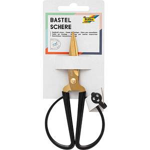 folia Bastelschere gold, spitz, Länge: ca. 145 mm