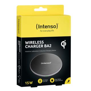 Intenso BA2 Induktive Ladestation schwarz, silber 1,5 m, 15 Watt