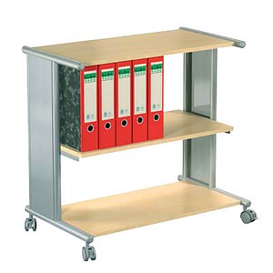 kerkmann Bürowagen/Etagenwagen Pragma, 3 Böden, buche