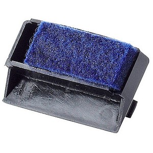 6 REINER Ersatzstempelkissen Colorbox C1 für Modell C1 blau 4,0 x 0,45 cm