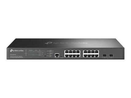TP-LINK Omada 16-Port 2.5GBASE-T and 2-Port 10GE SFP+ L2+ Managed Switch with 8