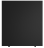 PAPERFLOW Trennwand easyScreen, Textiloberfläche, schwarz