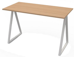 PAPERFLOW Schreibtisch easyHome LV9, weiß/buche