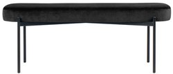 PAPERFLOW Sitzbank GAIA L GBOLV.01.01 schwarz Stoff 118,0 cm