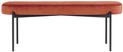 PAPERFLOW Sitzbank GAIA L GBOLV.01.27 rost Stoff 118,0 cm