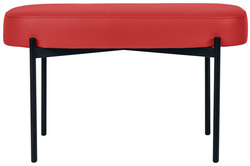 PAPERFLOW Sitzbank GAIA, Größe M, Kunstlederbezug, rot
