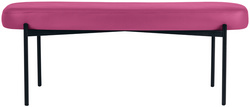 PAPERFLOW Sitzbank GAIA, Größe L, Kunstlederbezug, lila