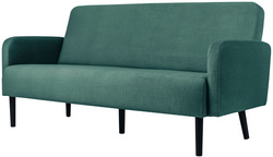 PAPERFLOW 3-Sitzer Sofa LISBOA, Stoffbezug, grün