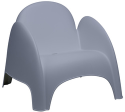 4 PAPERFLOW Sessel DUMBO blau blau Kunststoff
