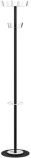 PAPERFLOW Kleiderständer Color Range Black schwarz Metall 12 Haken 35,0 x 175,0 cm
