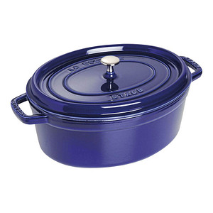 staub Bräter blau 5,5 l