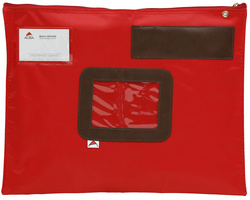 ALBA Banktasche "POPLAT", aus Nylon, rot