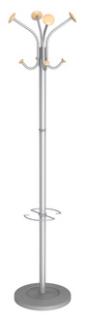 ALBA Garderobeständer "PMVIENA", (H)1.770 mm, silbergrau