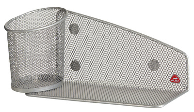 ALBA Zubehör-Halter "MESHTAB" für Weißwandtafel, silbergrau