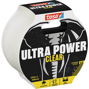 tesa Reparaturband ULTRA POWER CLEAR, 48 mm x 10,0 m