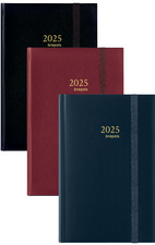 brepols Buchkalender "CHANTIER" 2025, farbig sortiert