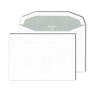MAILmedia Kuvertierhüllen Kuvertmatic DIN C5 ohne Fenster weiß 500 St.