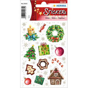 HERMA Weihnachts-Sticker DECOR "Weihnachtszeit