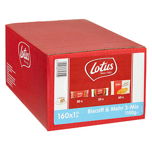 Lotus Luxe Assorti 3-Mix Gebäck 160 St.
