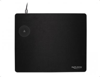 DELOCK USB Mauspad mit kabelloser Ladefunktion