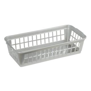 Minikorb 1, Ordnungshelfer, 19 x 9 x 4,7 cm | silber 