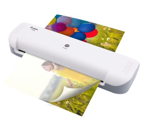 OLYMPIA A 210 DIN A4 Laminiergerät weiß/grau